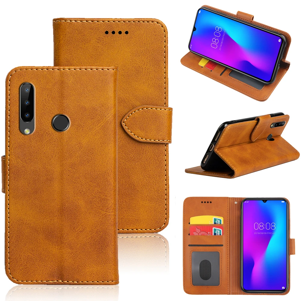 AVEOLELA Для Doogee N20 / Y8C/ N10/ Y8 X70 чехол с рамкой для фото кожаный телефона со слотом