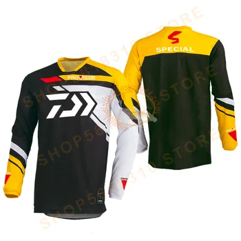 

2020 New Arrive Plus Size Autumn Daiwa Men Fishing Shirt Breathable Hygroscopicity Quick Drying Anti-UV Fishing Clothing XXS-5XL