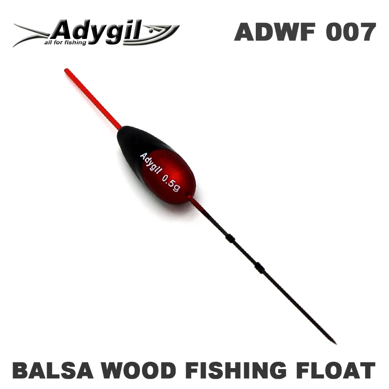 Adygil пробкового дерева поплавок ADWF 007 135 мм Floatation 0,5 г 6 шт./лот
