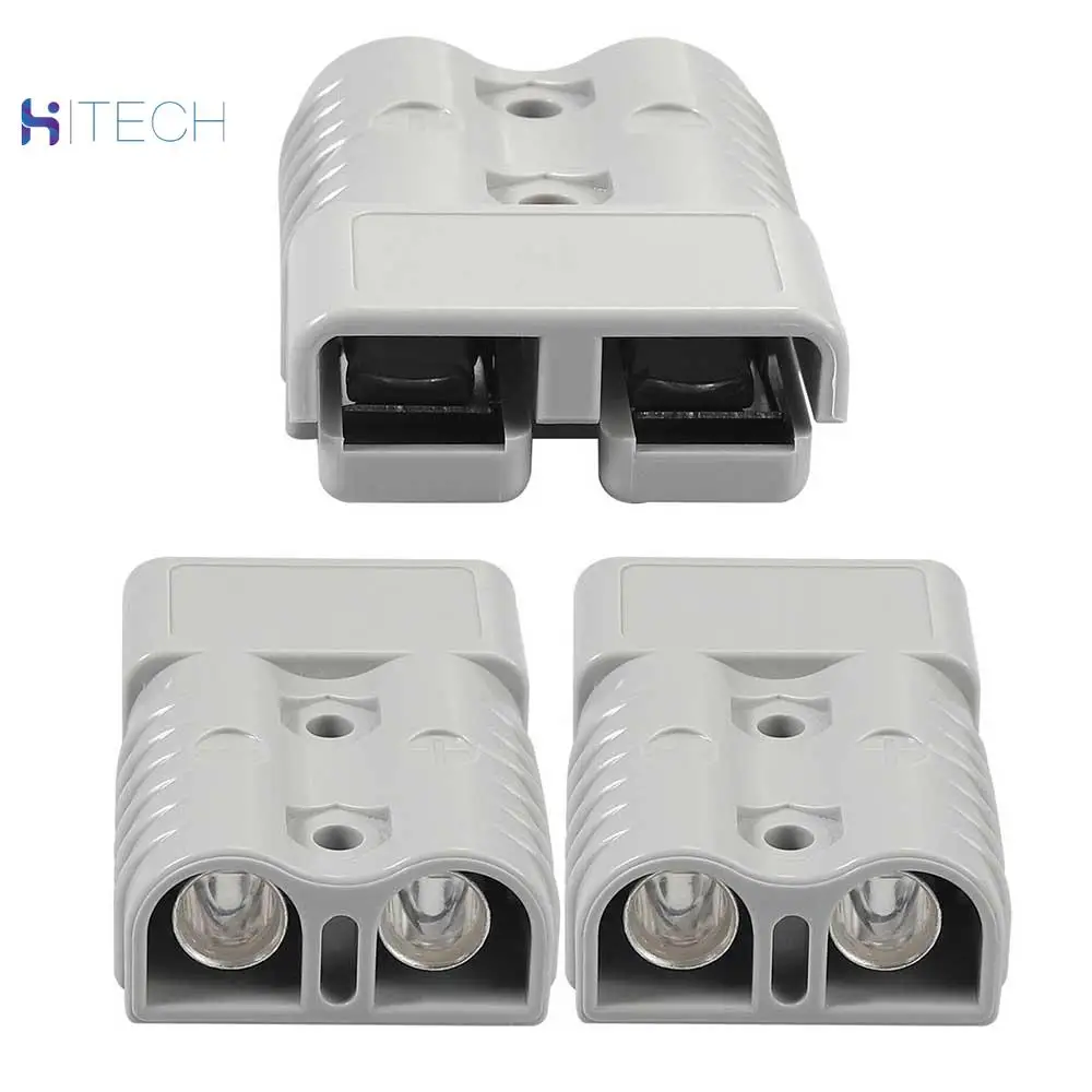 

175a600V current connector (gray 2 with DC female connector power jack adapter plug current connector