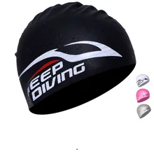 Swim Cap Silicone Non-Toxic 3D Shaping Swimming Caps Men Women Ergonomic Shape Swimming Equipment Size For All