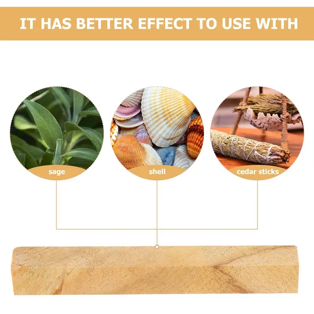 1/5 db Palo Santo Természetes Füstölő Botok Fa Momócapadara Aromaterápia Égési Rúd Meditációs Légtisztító Otthon - Image 3