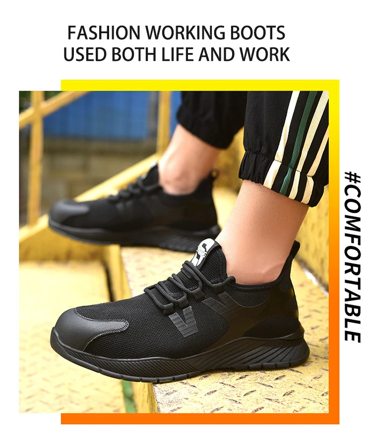 sapato com aço toe cap kevlar midsole