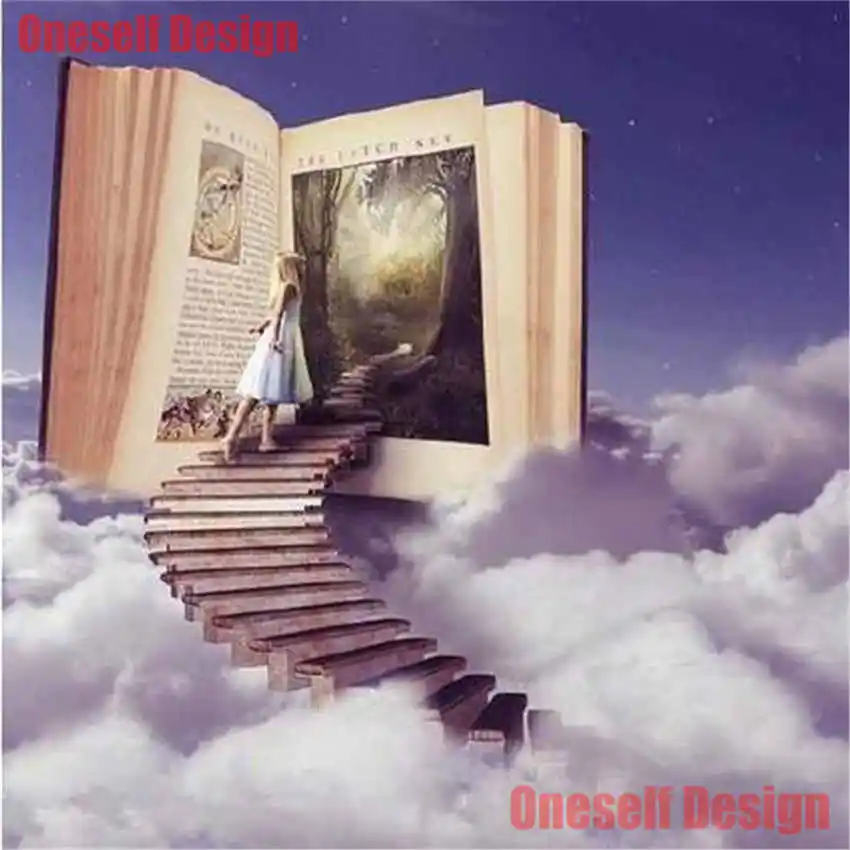 New 5d diamond painting full set book mosaic sale magic embroidery square/round decoration home | Дом и сад
