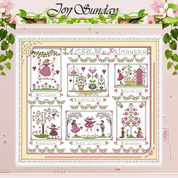 

Tapestry (1) Patterns Counted Cross Stitch 11CT 14CT Cross Stitch Set Wholesale Chinese Cross-stitch Kit Embroidery Needlework