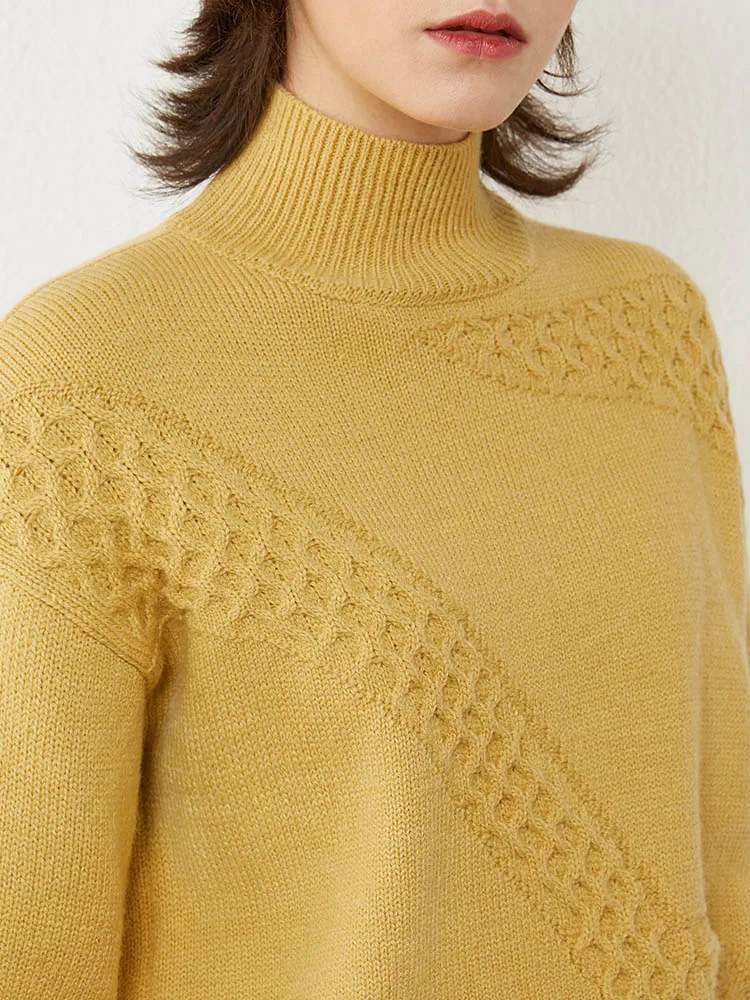 Amii Minimalism Winter Sweaters For Women Fashion