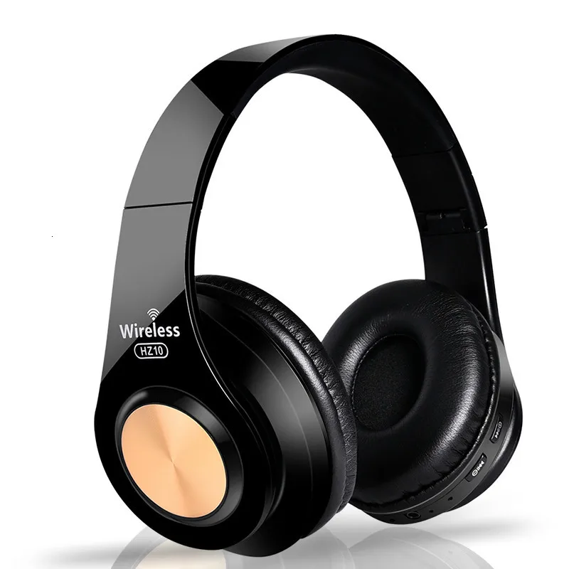 

Foldable Stereo Wireless Bluetooth Headset Gaming Headphones Support TF Card With Microphone For PC / SmartPhone