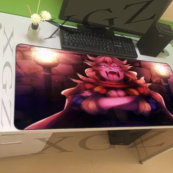 

XGZ Red Large Game Mouse Pad Black Lock-edge Anime Hip Hop Muscle Girl Custom Office Computer Keyboard Non-slip Table Mat Xxl