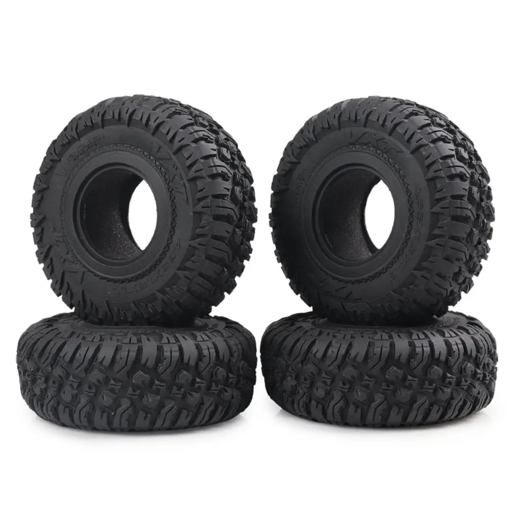 

4Pcs Super Larger 120mm 1.9" Tire with Foam for 1/10 RC Rock Crawler Axial SCX10 90047 D90 D110 TF2 Tamiya CC01 Traxxas TRX-4