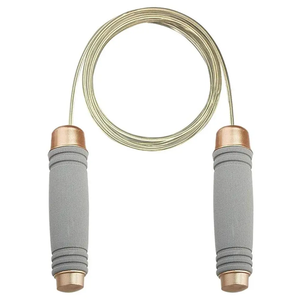 

Rope Skipping Fitness Weight-Bearing Outdoor Sports For Adult Students Steel Wire Jump Rope Ergonomic