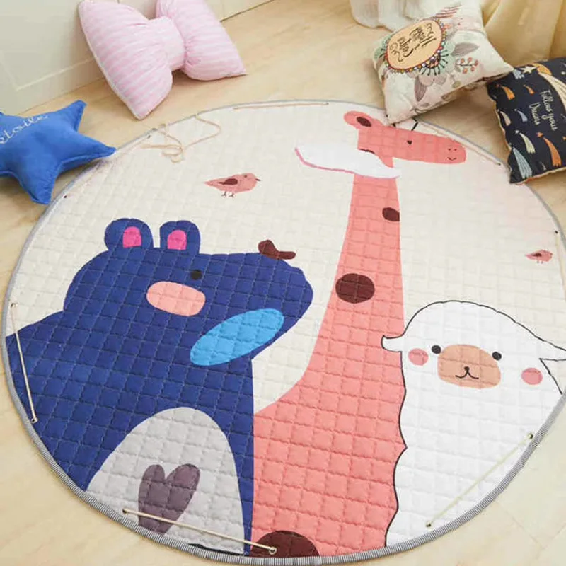 Детский игровой коврик с милым медведем из мультфильма отлично подходит для детской комнаты, подарок для детской спальни для свадебного зала, аудитории - Цвет: 11