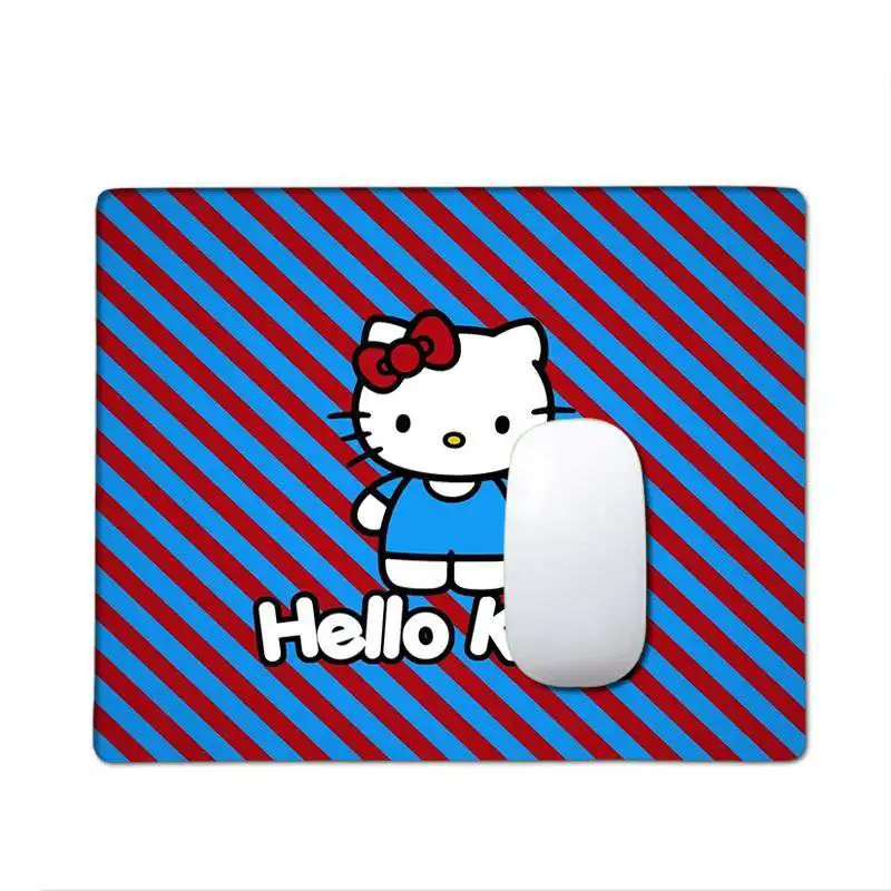 Not Lock Edge18x22cm Maiya Подарочный коврик розовый hello kitty кот геймер скорость мыши розничная маленький резиновый коврик для мыши большой коврик для мыши клавиатуры коврик - Цвет: Not Lock Edge18x22cm