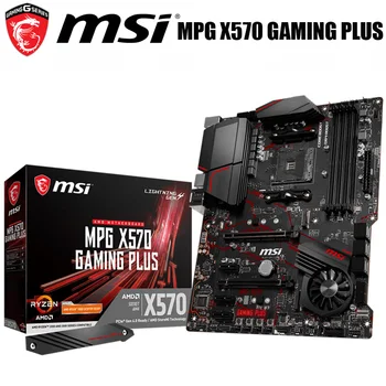 

Socket AM4 New MPG X570 GAMING PLUS Motherboard DDR4 AMD X570 128GB PCI-E 4.0 9th-Gen AMD Ryzen Desktop MSI X570 Mainboad HDMI