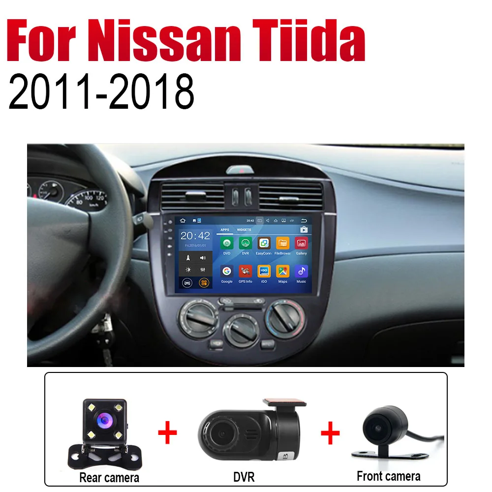 Автомагнитола ZaiXi 2 Din Android Автомобильный плеер для Nissan Tiida 2011~ gps Навигация BT Wifi карта мультимедийная система стерео - Цвет: Extra Items