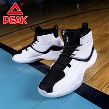 Пик мужские баскетбольные кроссовки новые высокие амортизирующие кроссовки уличная износостойкая Нескользящая спортивная обувь