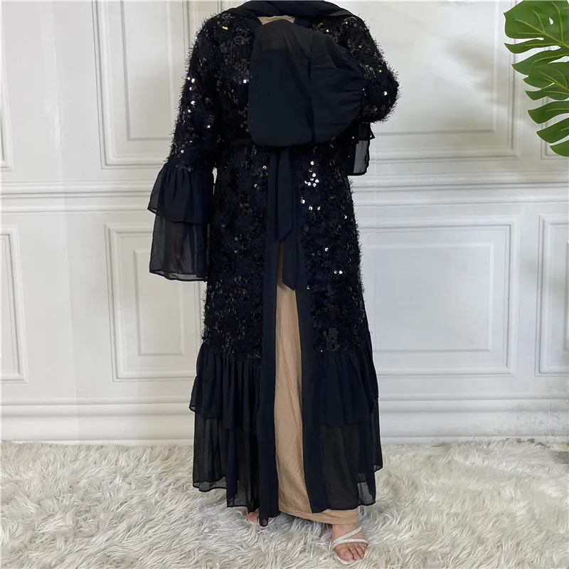 Musulman De Mode Ramadan Cardigan Kaftan Turkey Islamic Clothing Muslim For Women Dubai Abaya Modest Robe