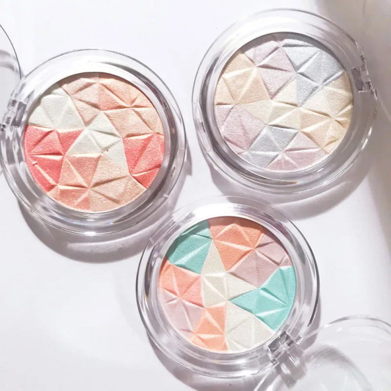 

Diamond Highlight Powder Makeup Cosmetic Colorful Repair Highlighter Long-lasting Waterproof Face High Gloss Powder n