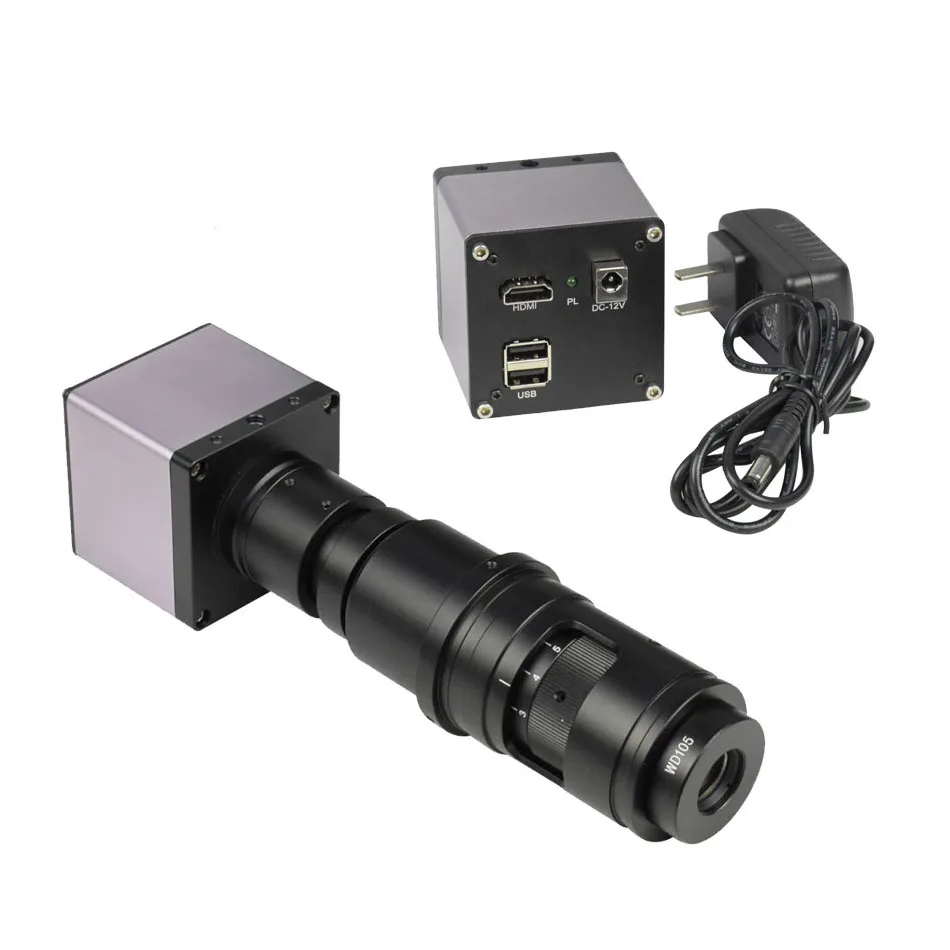 Full HD 1080P 60FPS HiSilicon 3516A Sensor Industrial Electronic Video Microscope Focus HDMI Magnifier for Welding Repair |