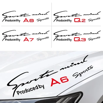 

Car styling New Sports Vinyl Decal Reflective Lamp Eyebrow Stickers For Audi a1 a2 a3 a4 a5 a6 a7 a8 Q1 Q2 Q3 Q4 Q5 Q6 Q7