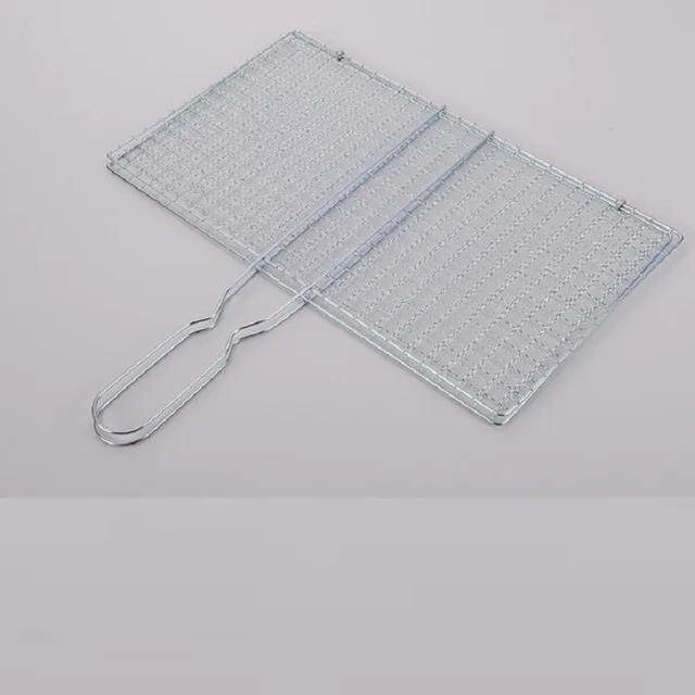 (2Db) Rozsdamentes Acél Grillhalak Grill Bbq Hús Halhálók Kosár - Image 4