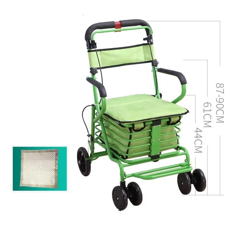 Carro хранение Rolling Carrito piegevole Carrello Cucina Mesa Cocina кухонный стол колесница Roulant Тележка для покупок - Цвет: Version E