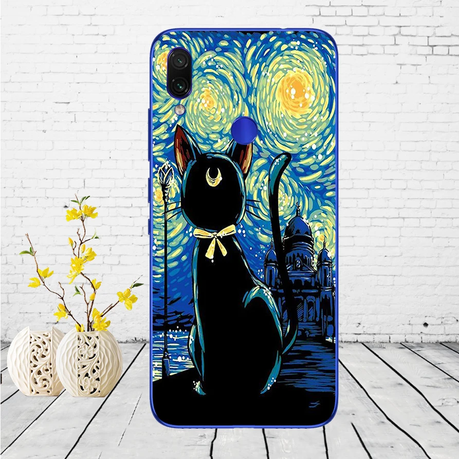 Чехол для Xiaomi Redmi Note 7, силиконовый чехол для Xiaomi Redmi Note 7, задняя крышка, чехол для Redmi Note 7, чехол для телефона - Цвет: F2