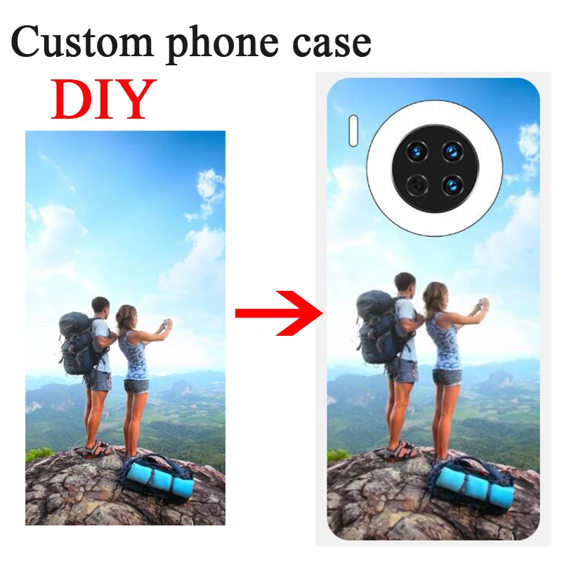 DIY чехол для телефона на заказ Huawei P30 Pro P20 Lite P10 Plus P9 P8 Mate 30 20 10 9 P Smart|Бамперы| |