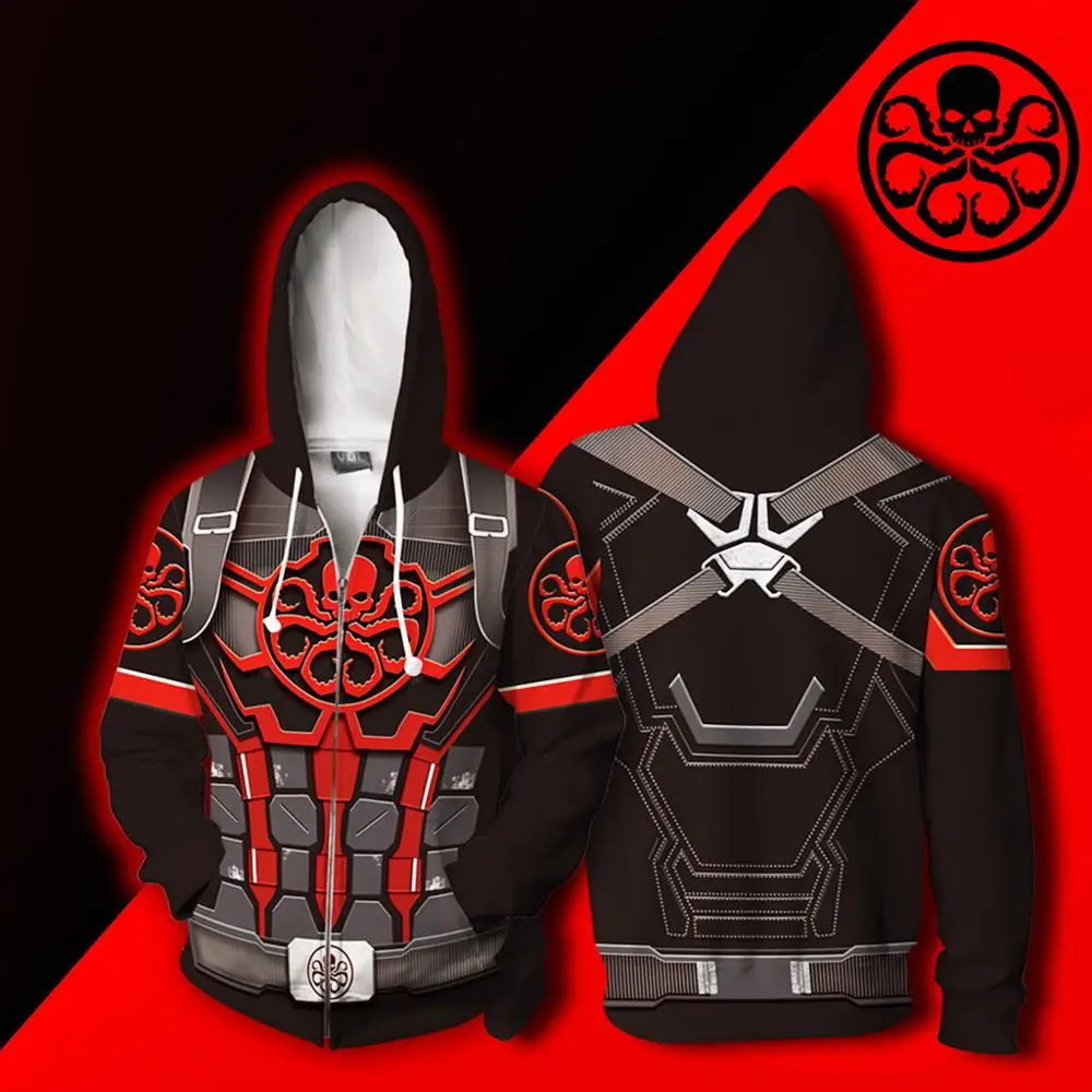 

Movie Avengers Endgame Quantum Realm Captain America Costumes Superhero Iron Man Hoodies Sweatshirt Thanos Jacket Cosplay