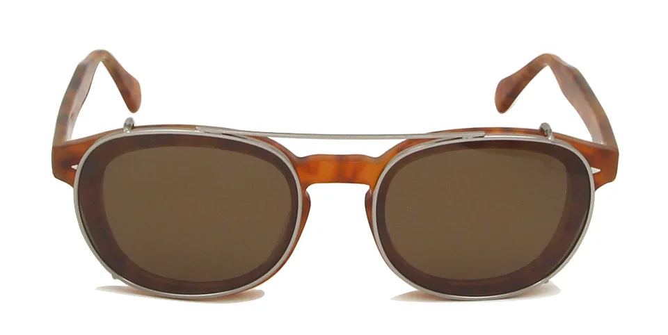 SORBERN мужские солнцезащитные очки с клипсой поляризованные линзы женские круглые ацетатные оптические оправы в стиле «Johnny Depp» солнцезащитные очки UV400