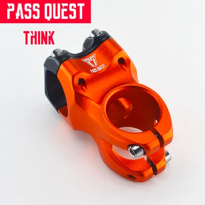 Orange THINK руля велосипеда 31,8 мм 28,6 мм MTB горный велосипед AM FR DJ ENDURO алюминиевый сплав CNC запчасти для велосипеда Тайвань - Цвет: Orange