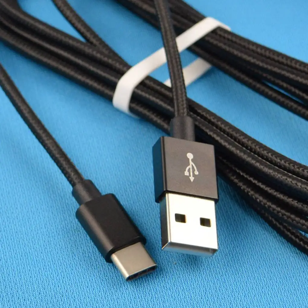 1/2/3 м Тип C зарядный кабель для передачи данных для samsung Galaxy S9 S8 Plus Note 8 USB-C провод для быстрого заряда