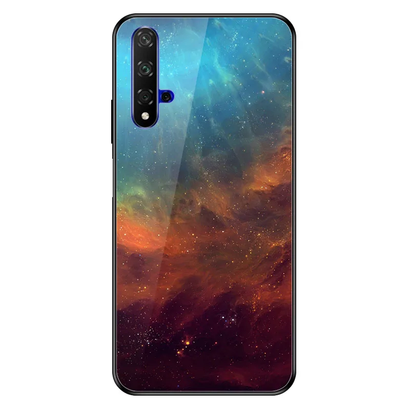 A019 Geruide для huawei honor 20 чехол, закаленное стекло honor 20 lite чехол cubierta para Для huawei honor 20 pro YAL-L41 L21 чехол - Цвет: A019
