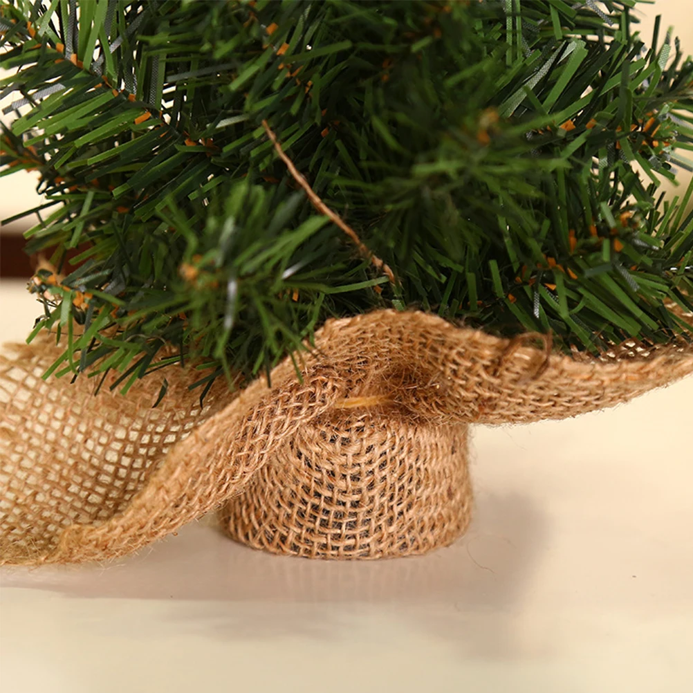 Искусственная Настольная мини-елка украшения фестиваль миниатюрная елка 20 см/30 см рождественские украшения для дома