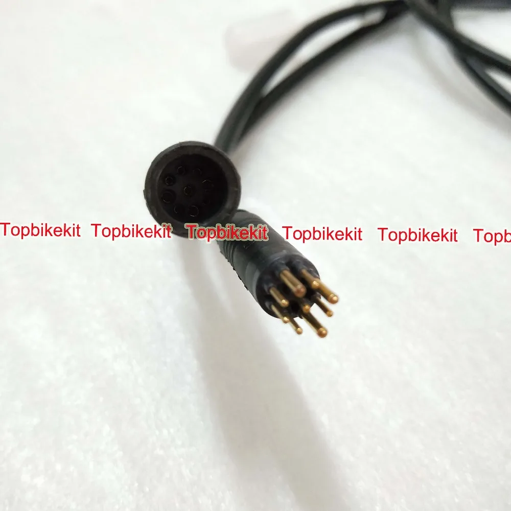 A Pair of 9 Pins Waterproof Plug MaleFemale Extended Cable Connector for Motor (2)