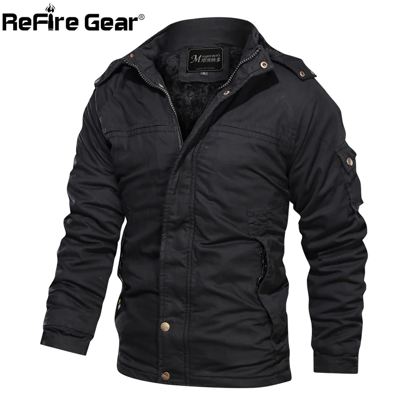 Refire gear зимние Утепленные карго куртки мужские армейские боевые штурмовые куртки с капюшоном мужские тактические военные теплые винтажные повседневные пальто