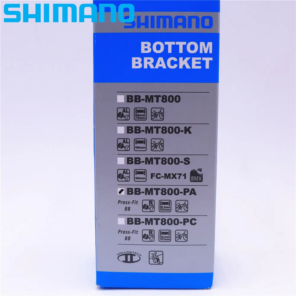 SHIMANO MTB Нижний Кронштейн SM-BB93/BB94 BB-MT800 горный велосипед XTR XT BSA пресс-посадка