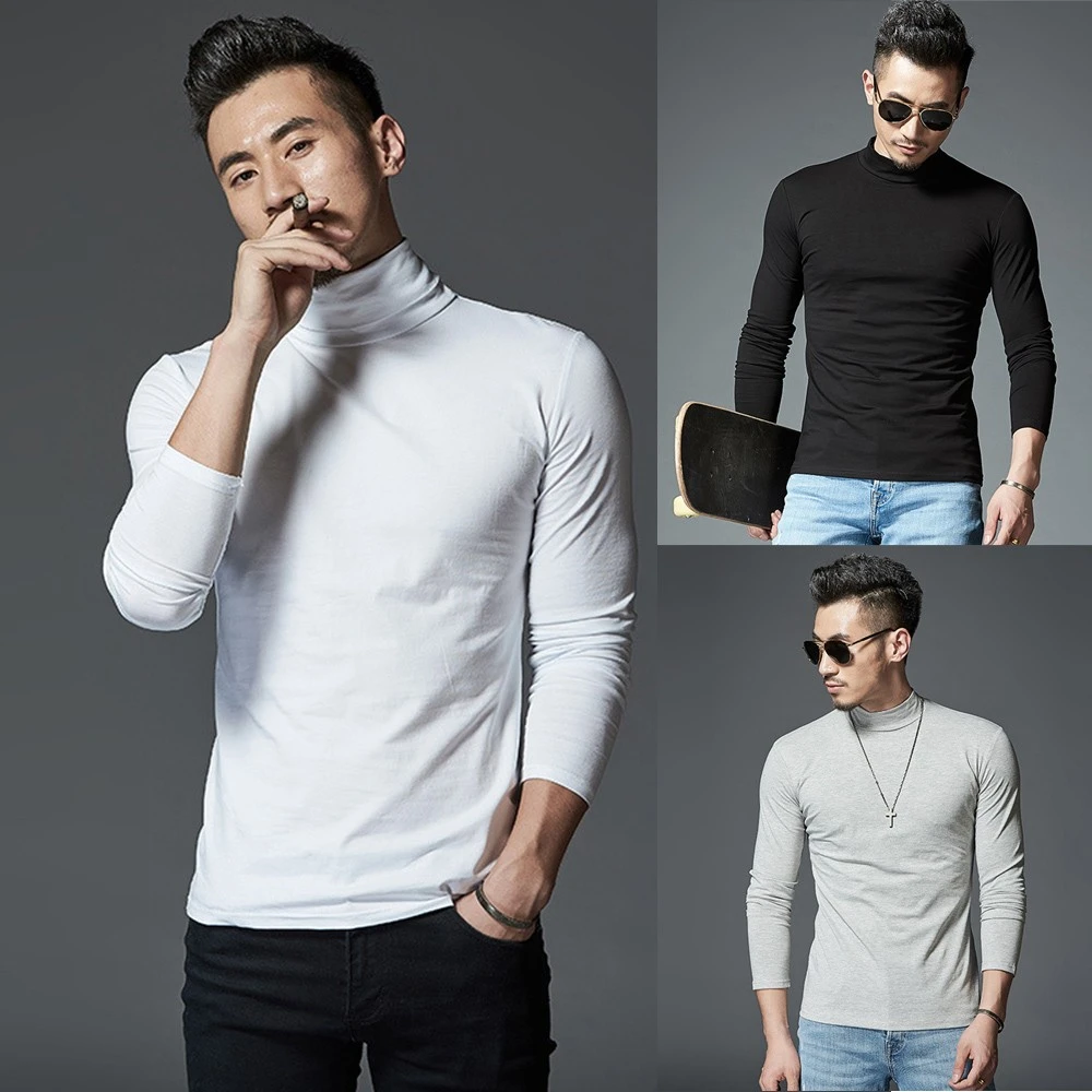 suit with high neck t shirt