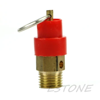 

Air Safety Release Valve 1/4'' 8KG BSP Air Compressor Safety Release Valve Pressure Relief Regulator New