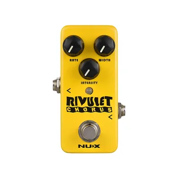 

NUX NCH-2 RIVULET Chorus Guitar Effect Pedal Buffered/ True Bypass Supports USB Firmware Upgrade Ultra low noise Guitar Pedal