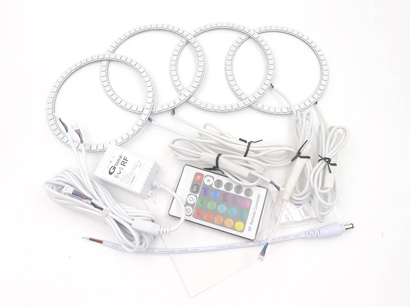 Радиочастотный дистанционный Bluetooth приложение многоцветный RGB led Ангельские