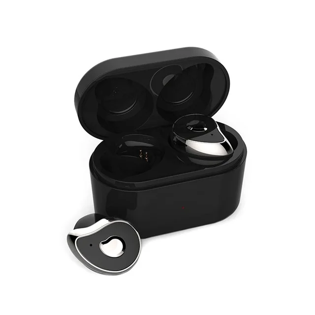 Black Silver SE6 TWS V5.0 спортивные Bluetooth наушники 6D стерео беспроводные наушники IPX5 водонепроницаемые наушники 650 мАч для всех телефонов - Цвет: Black Silver