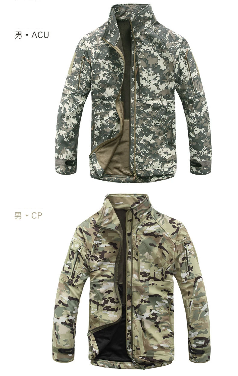 Новая военная зимняя теплая флисовая тактическая куртка, спортивная куртка с капюшоном, милитари софтшелл, походная армейская куртка