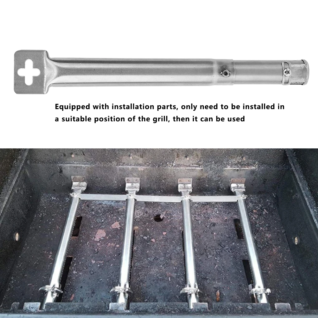 Tube croisé de gril à gaz en acier inoxydable, remplacement des