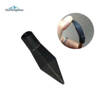 

Wholesale Arrow Head Archery Replacement Rubber Broadhead Black Soft Arrow Tip Point Target Practice Archery for teens Safety