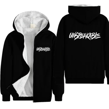 

Autumn and winter children's cartoon UNSPEAKABLE boys girls cotton long-sleeved T-shirt zipper coat cotton thanksgiving clothes