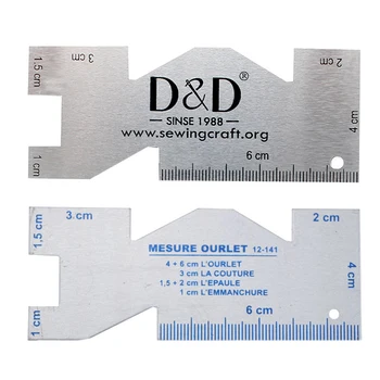 

Sewing Foot Sewing Stainless Steel Metal Ruler Tool Precision Measuring Tool Metal Ruler Handmade Accessories Sewing Ruler new