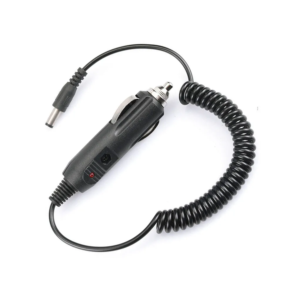 

1Piece Portable Car Charger Cable for Baofeng Walkie Talkie for UV5R UV82 TYT F8 Radio Accessories