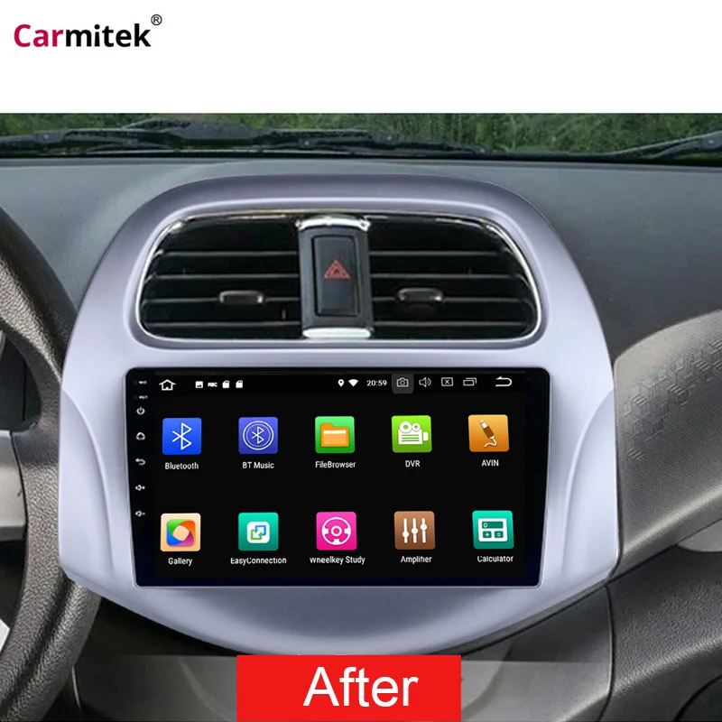 Android 9 0 для CHEVROLET Spark Beat 2015 2016 2017 2018 2019 мультимедийный стерео автомобильный DVD плеер
