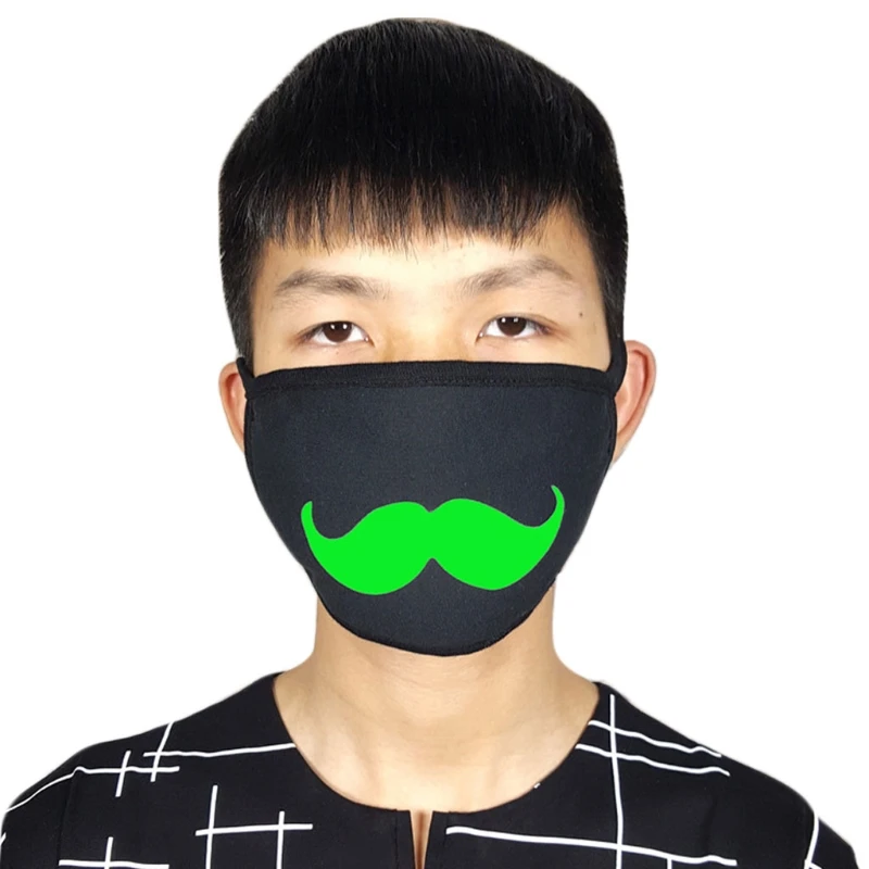 30 1Pc Cotton Anti-Dust Face Mouth Mask Fluorescent Earloop Fashion Windproof Cover LX9E - Цвет: 30