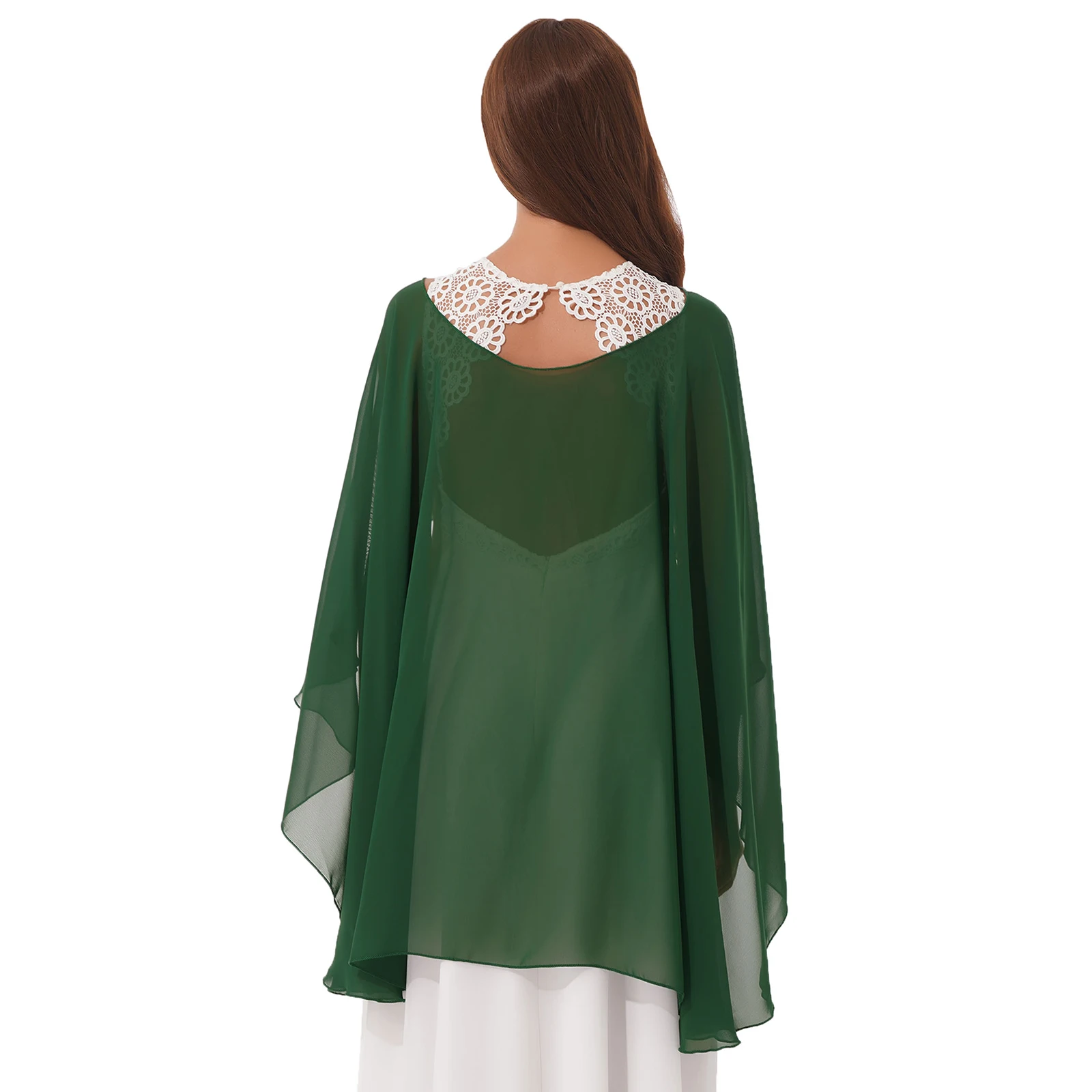 Chiffon Wrap Shawls Capes for Evening Dresses Wedding Bridal Bolero Shawl Wraps for Women